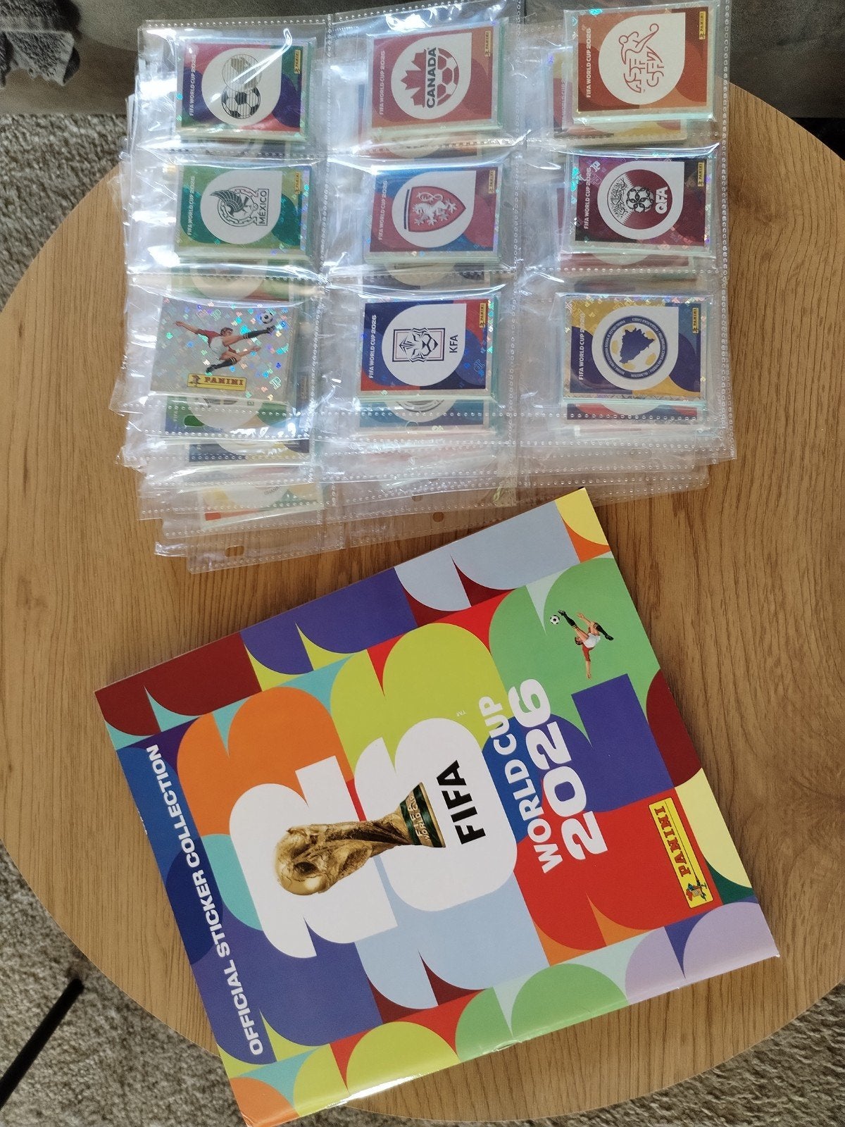 Coffret complet pour la coupe du monde Panini 2026 avec albu, Enlèvement ou Envoi