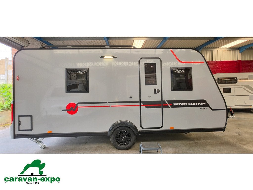 STERCKEMAN 455 CP SPORT EDITION, Caravans en Kamperen, Caravans, Sterckeman, Bedrijf, 5 tot 6 meter, Tot en met 4