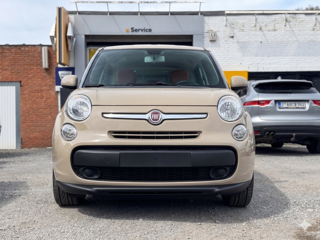 Fiat 500L 0.9 TwinAir CNG (2014) – État Impeccable, Autos, Fiat, Cuir, Euro 5, Beige, Boîte manuelle