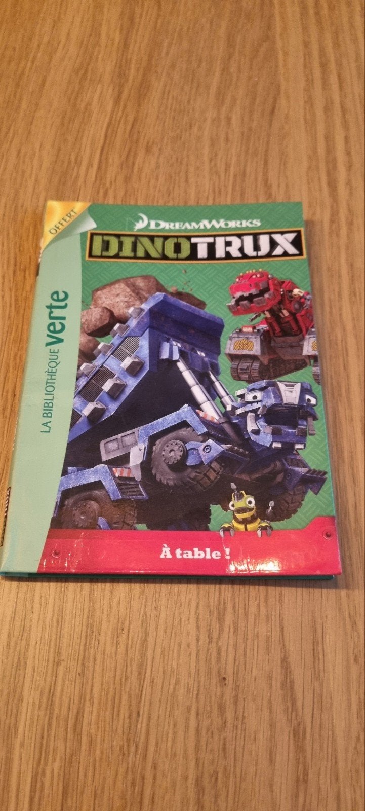 Bibliothèque verte Dinotrux, Enlèvement