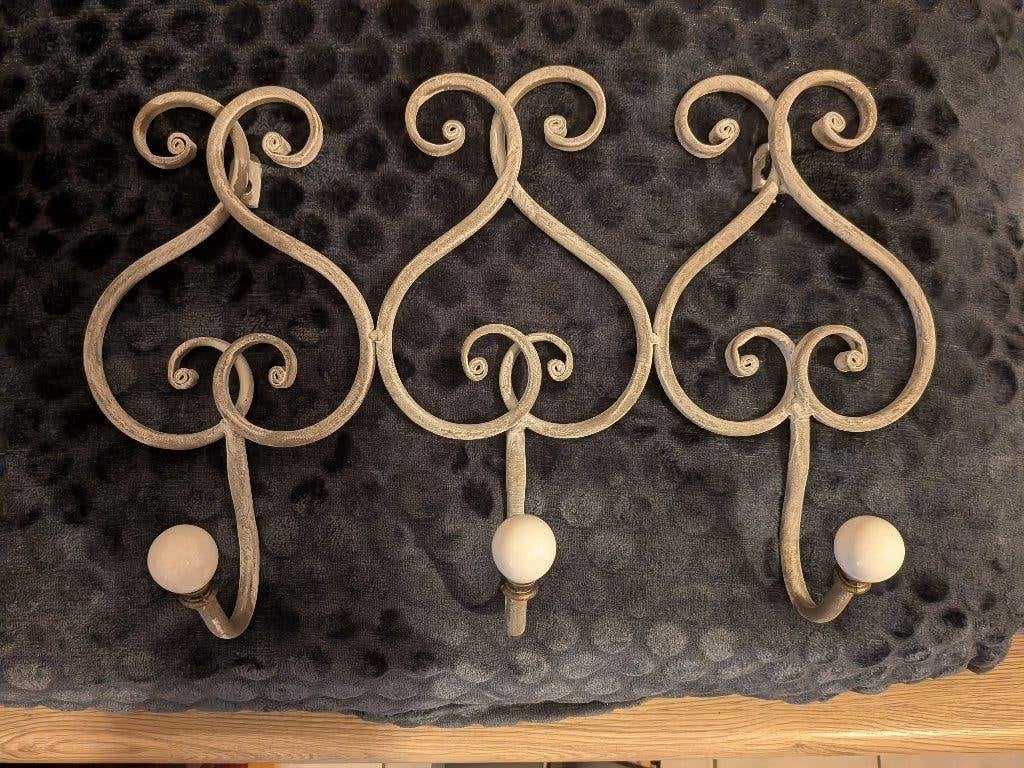 Wandkapstok, Huis en Inrichting, Woonaccessoires | Kapstokken, Zo goed als nieuw, Minder dan 100 cm, Metaal, Ophalen