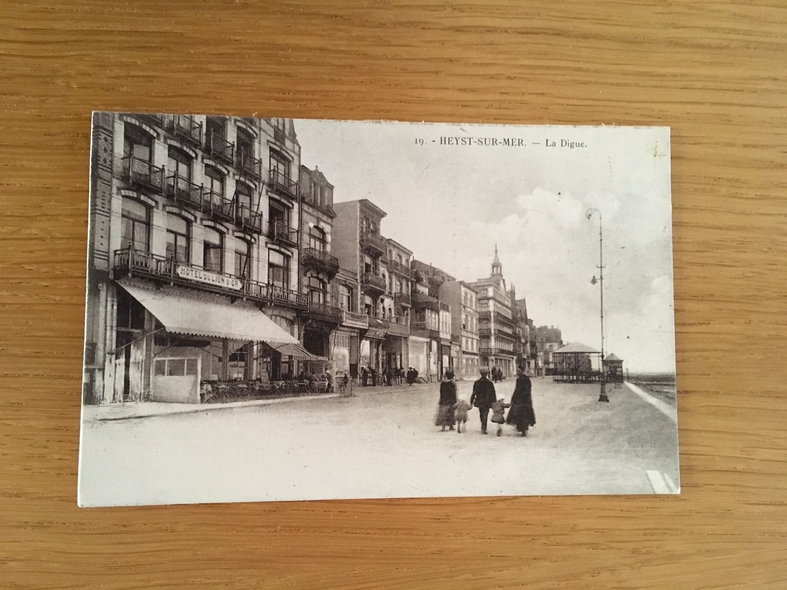 Heyst-sur-mer La Digue, Verzamelen, Verzenden, Gelopen