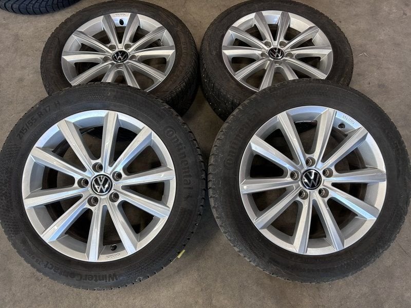 17 inch originele Merano velgen + winterbanden Volkswagen Pa, Pneus et Jantes, -, 17 pouces, Utilisé