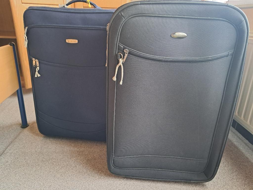 Reiskoffers : carlton 2 stuks en nog één ander, Ophalen, Gebruikt, 45 tot 55 cm, 70 cm of meer