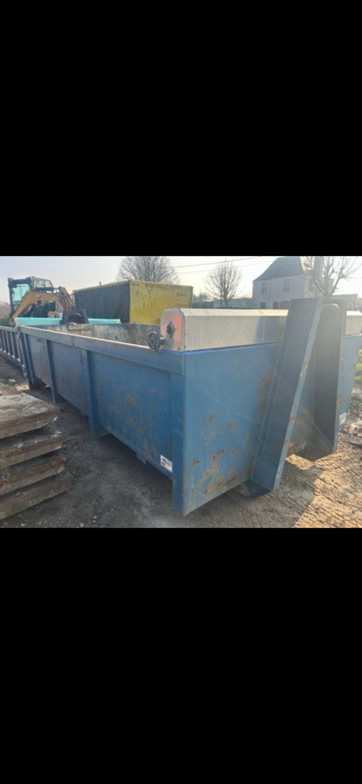 Container jaspers 5m, Ophalen