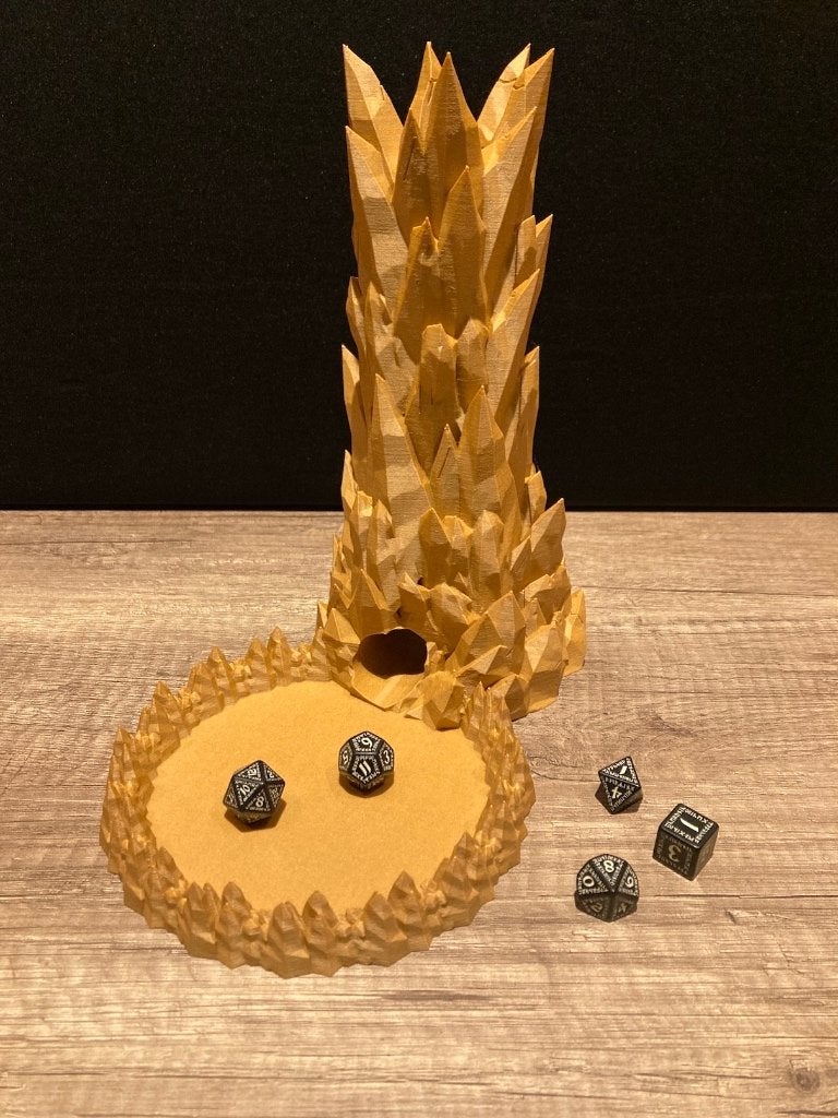 Dice Tower 3d printed, Hobby en Vrije tijd, Gezelschapsspellen | Bordspellen, Ophalen of Verzenden