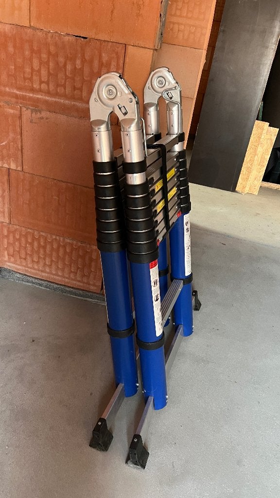 Ladder, Ophalen, Zo goed als nieuw, Ladder, Opvouwbaar of Inschuifbaar