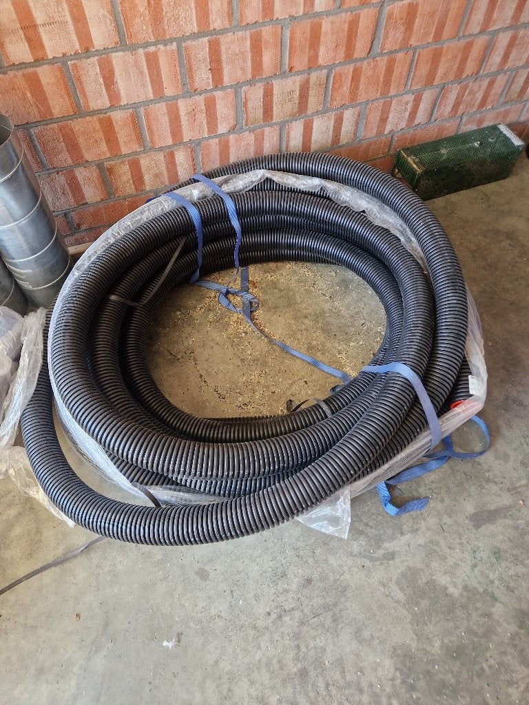 Ventilatie/pe leiding flexibel 75mm buitenmaat, Ophalen, Zo goed als nieuw
