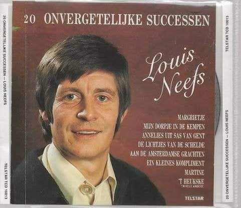 LOUIS NEEFS : 20 onvergetelijke successen, Enlèvement ou Envoi, Comme neuf, Compilation, Cabaret ou Arts de la scène