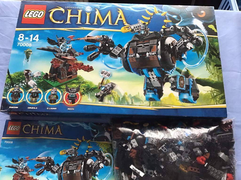Lego chima gorzan’s gorillajager B, Enlèvement ou Envoi, Comme neuf, Complet, Lego