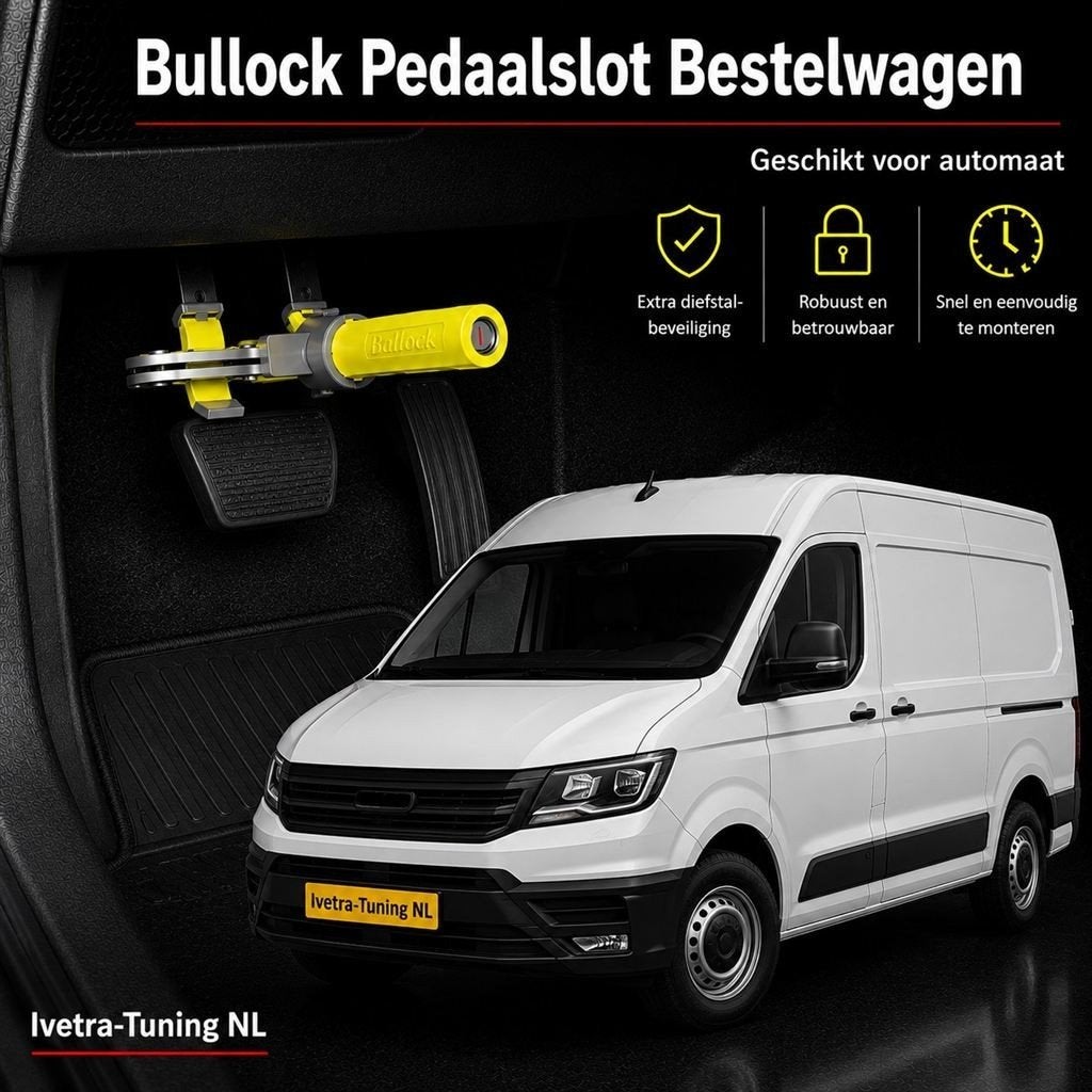 Bullock Pedaalslot Automaat Bestelwagen, Ophalen of Verzenden, Nieuw