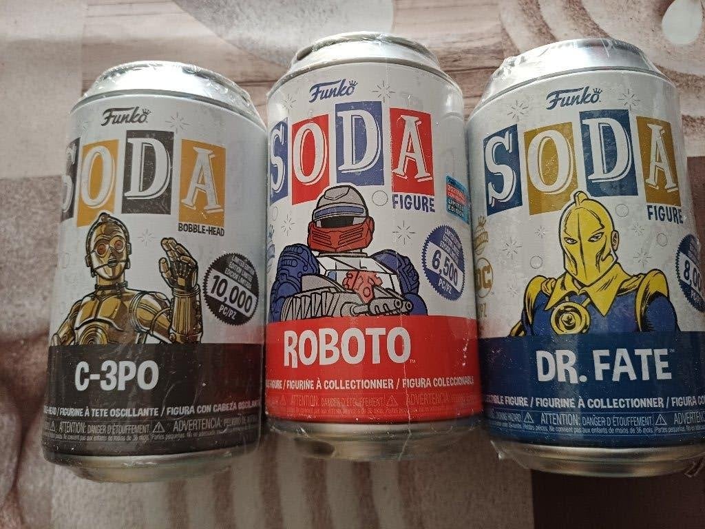 7 Soda Pop Figuren Nieuw., Kinderen en Baby's, Speelgoed | Actiefiguren, Ophalen, Nieuw