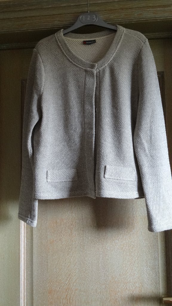 TRICOT VESTJE STREET ONE NIEUW, Maat 38/40 (M), Beige, Street One, Nieuw