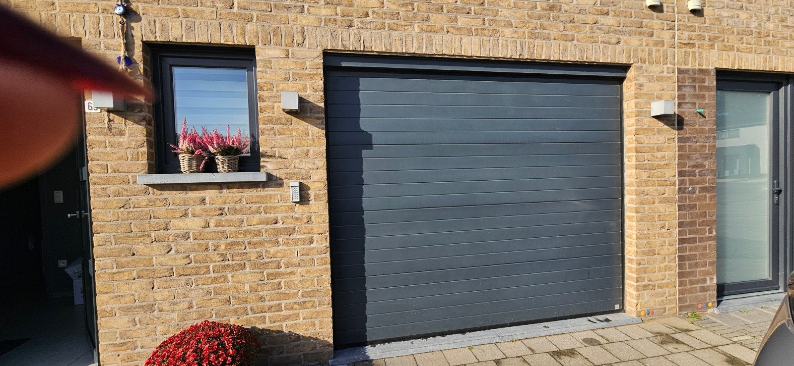 elektrische garagepoort, Ophalen, Kunststof