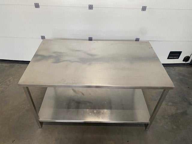 (85) Mooie inox afwastafel 150 breed., Ophalen, Gebruikt, Inox Meubilair