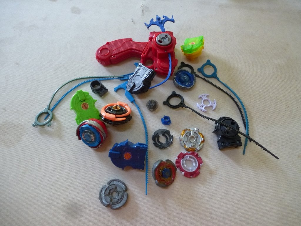 Hasbro Beyblade topjes, Ophalen, Gebruikt