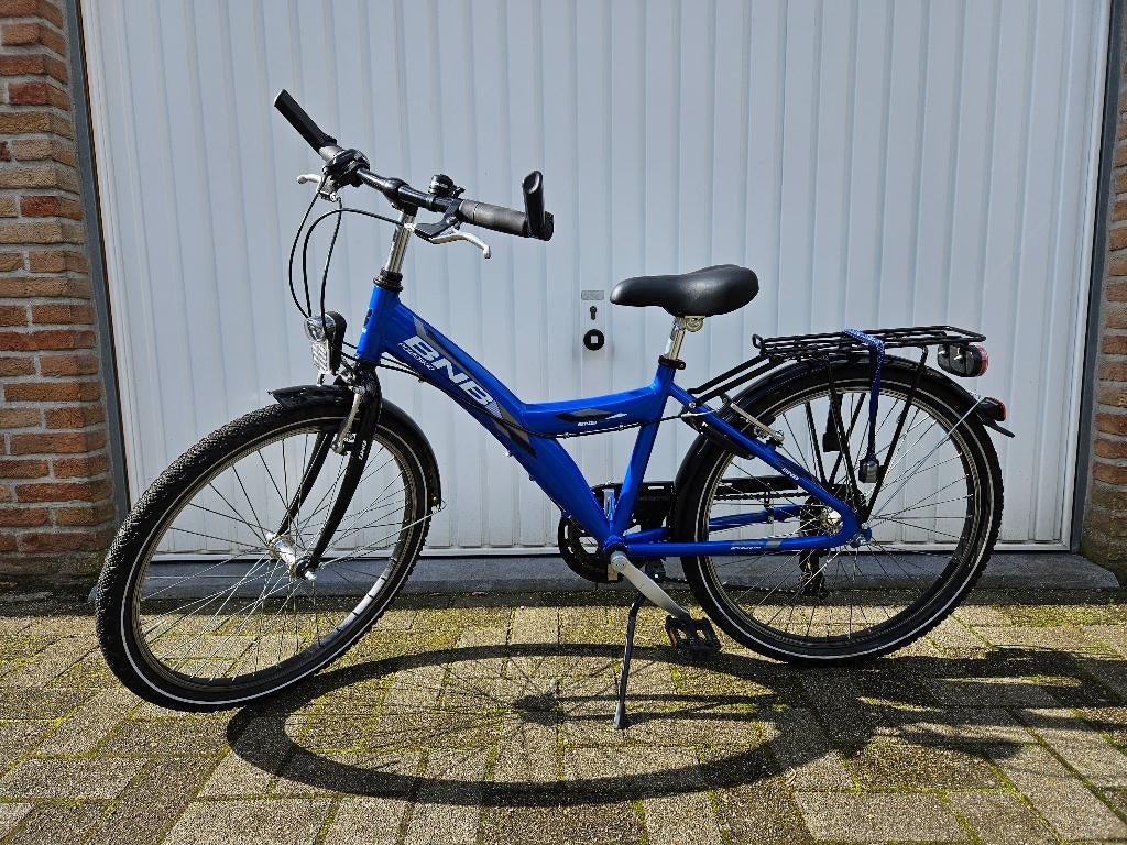 kinderfiets blauw 6 t/m 10 jaar, Ophalen, Zo goed als nieuw