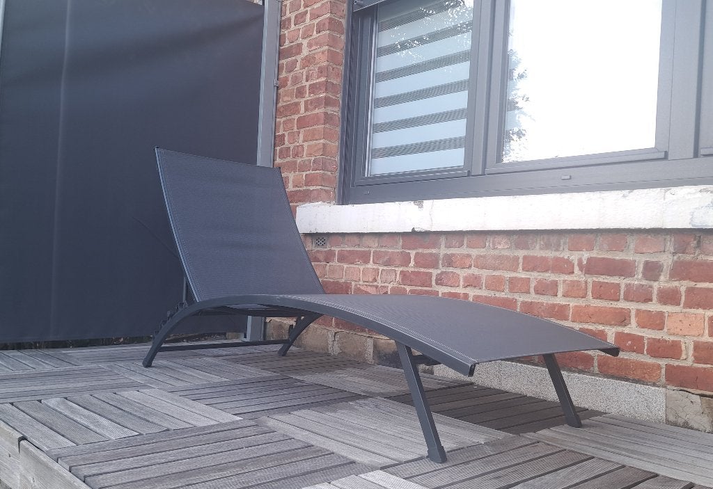 Transat de chez Brico, Tuin en Terras, Ophalen