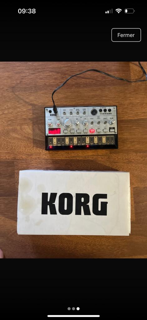 Korg volca bass, Muziek en Instrumenten, Synthesizers, Ophalen, Zo goed als nieuw, Korg