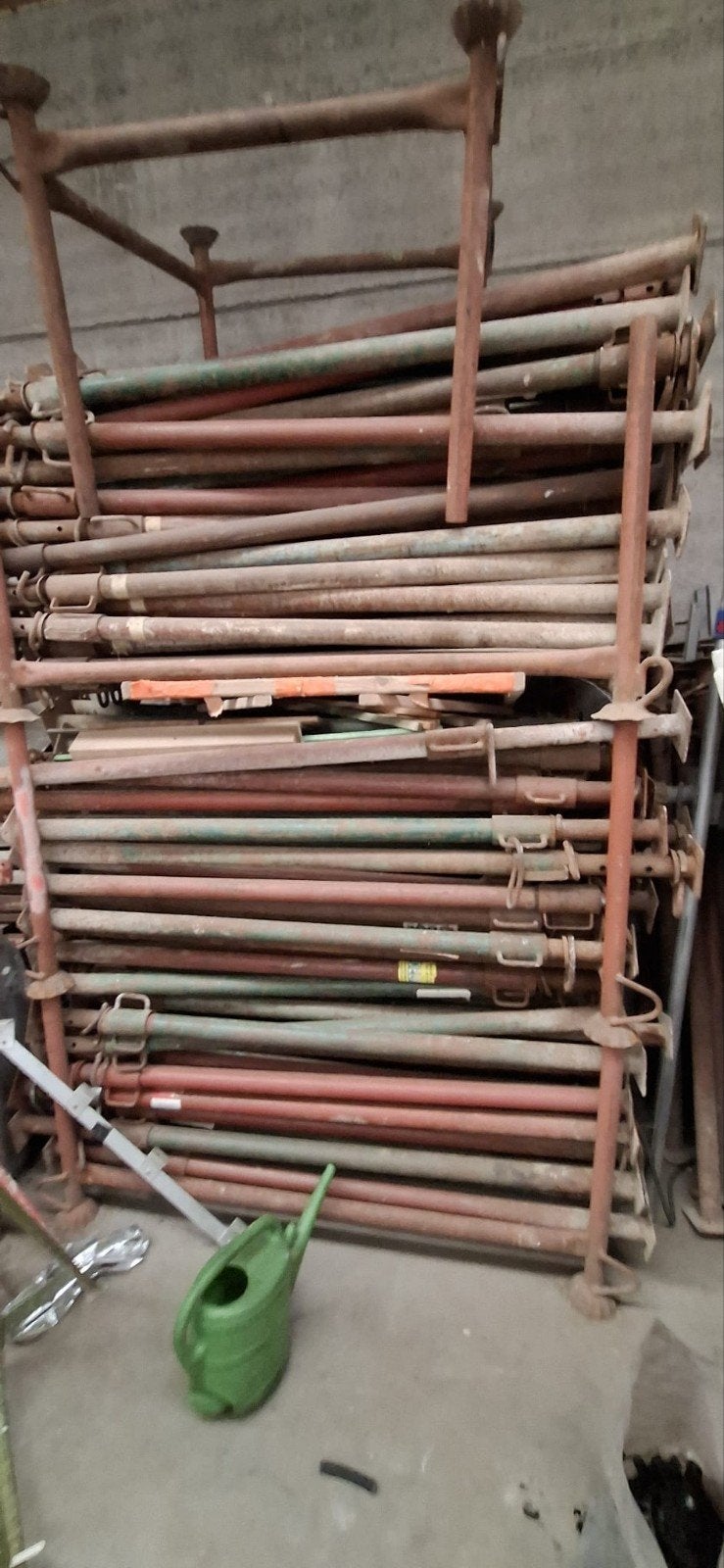 Schoren ,klemmen, dokabalken, Ophalen, Gebruikt