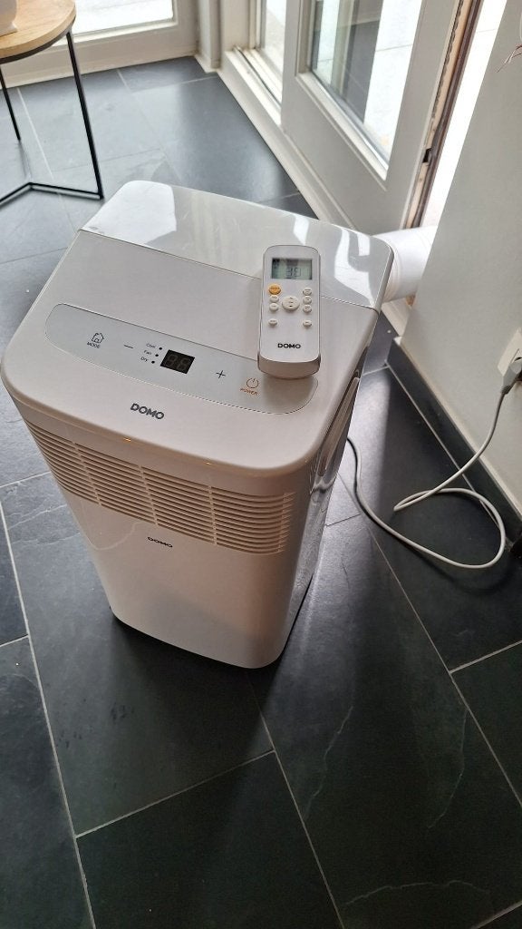 Mobiele airco Domo 1034A, Elektronische apparatuur, Airco's, Ophalen, Minder dan 60 m³, Zo goed als nieuw, Koelen en Ontvochtigen