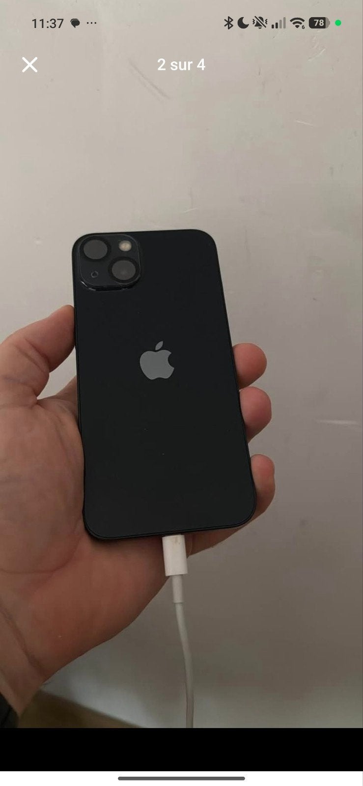 iPhone 13 128go bleu sidéral, IPhone 13, Autres matériaux, Comme neuf, Enlèvement
