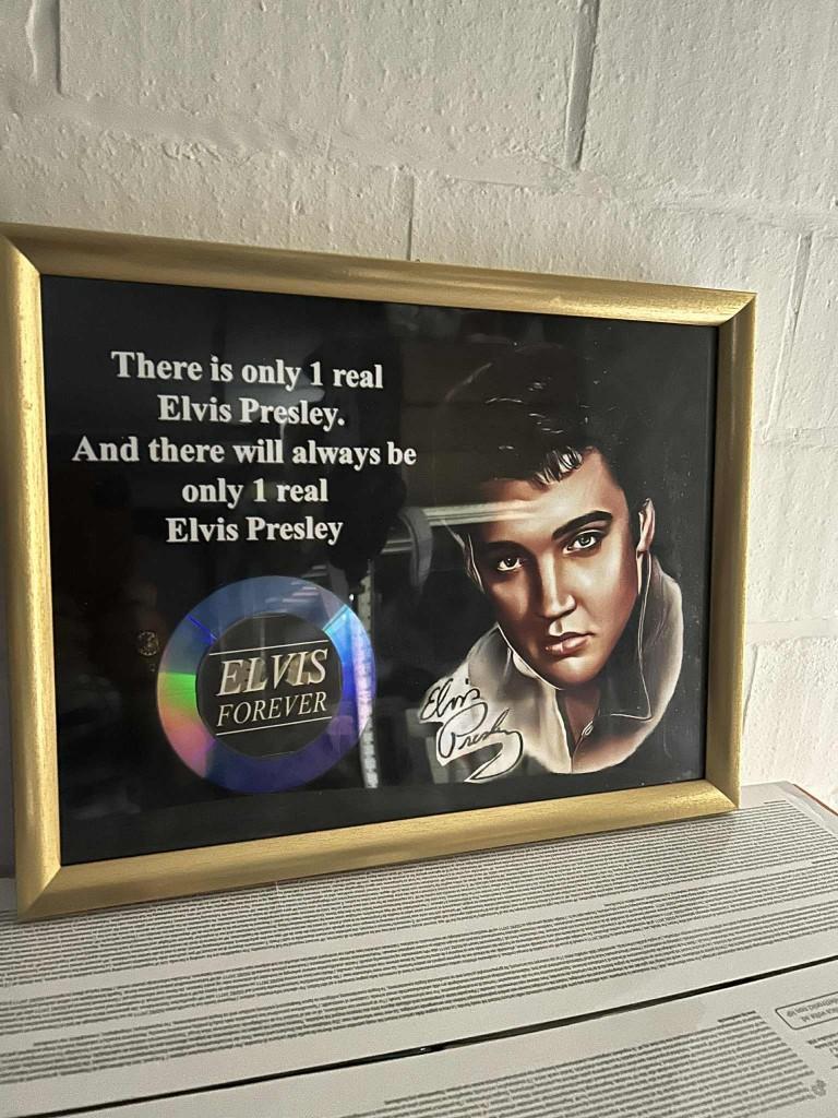 kader Elvis Presley, Verzamelen, Overige Verzamelen, Ophalen of Verzenden, Zo goed als nieuw