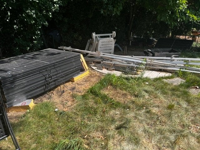Set van 17 bijna nieuwe Trina Vertex S+ 440W, Ophalen, Zo goed als nieuw