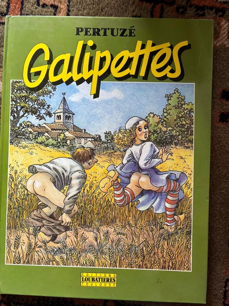 Set 2 strips Pertuzé – Galipettes & Culbutes - als nieuw, Ophalen of Verzenden, Zo goed als nieuw