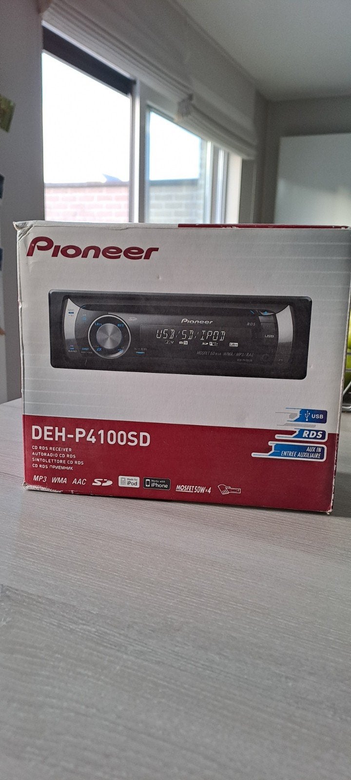 Autoradio Pioneer DEH 4100 SD (neuf), Enlèvement, Neuf