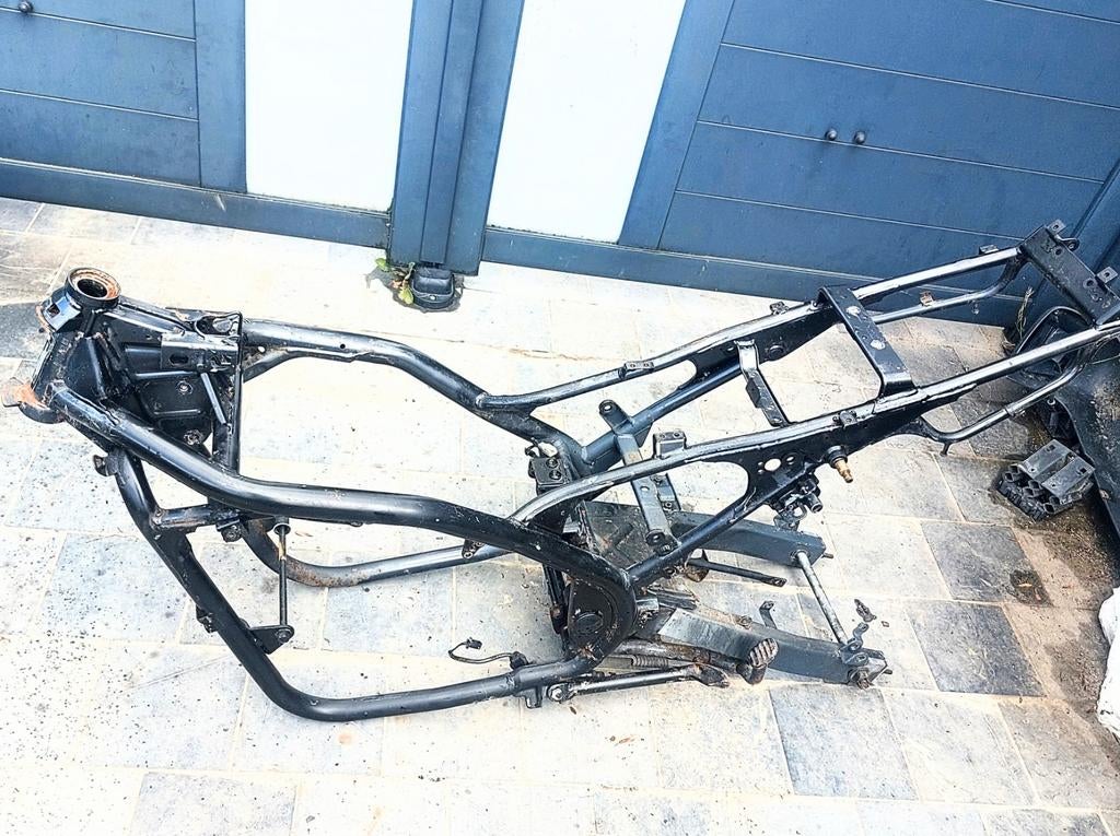 Cadre pour Kawasaki Er5 de 2003, phase 2, avec documents, Motos, Enlèvement