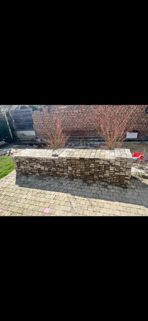 Grijze betonklinkers (goede staat), Enlèvement, Comme neuf