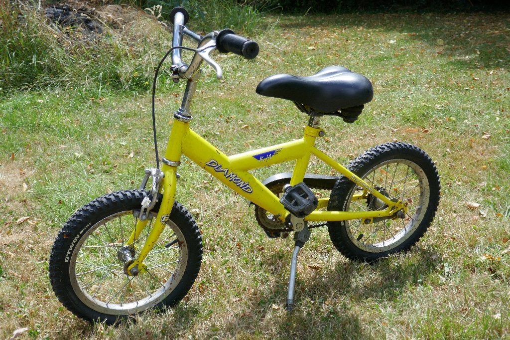Vélo enfant  4-8 ans, Enlèvement, Utilisé, Frein à tambour, Dialmond