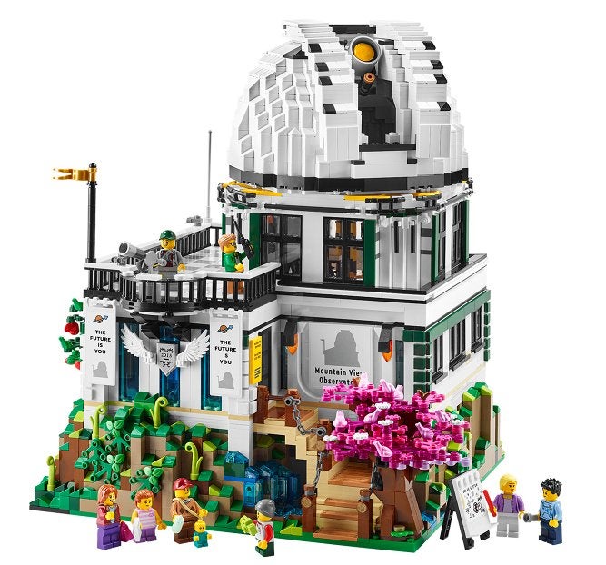 Lego Set - Mountain view observatory (Bricklink 910027-1), Gebruikt, Lego, Ophalen of Verzenden, Inclusief instructies