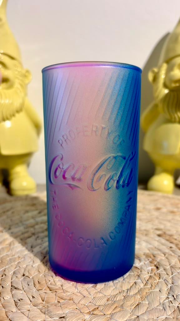 Verre  collector Coca-Cola holographique, Enlèvement, Neuf, Verre à soda