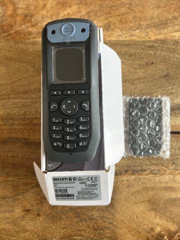 DEMO Ascom D81 PROTECTOR Dect Accu DH5, Telecommunicatie, Vaste telefoons | Handsets en Draadloos, Ophalen of Verzenden, Refurbished