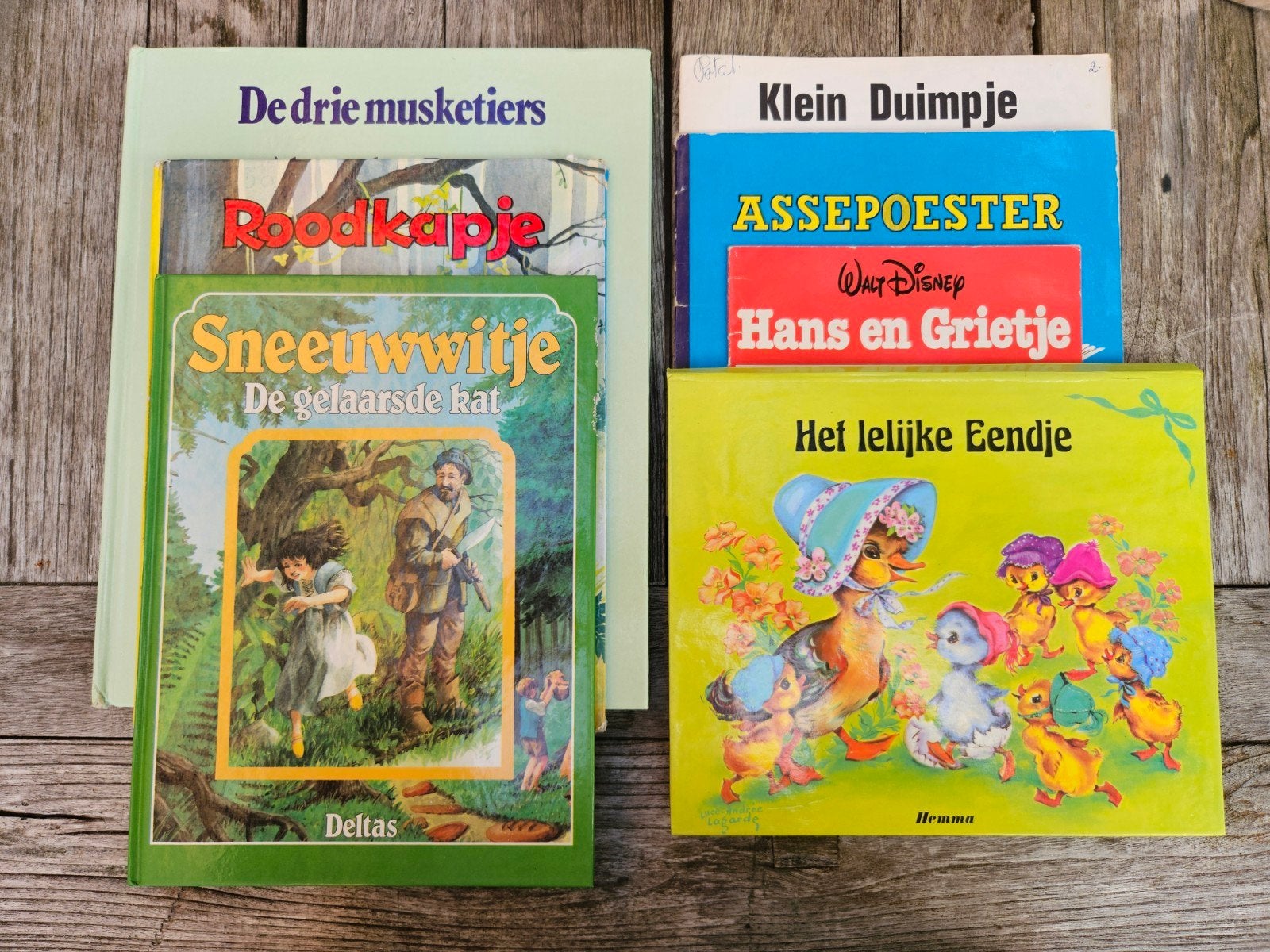 Bekende Sprookjes (7 stuks), Boeken, Ophalen, Gelezen