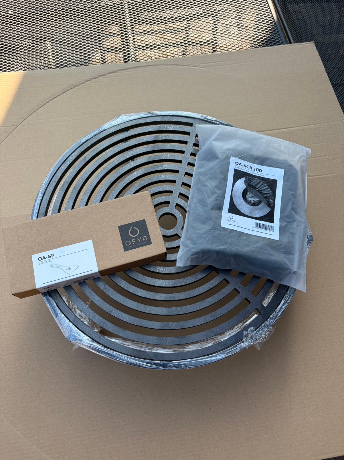 Nieuwe Ofyr Grill 100 + accessoires, Enlèvement, Neuf, Avec accessoires