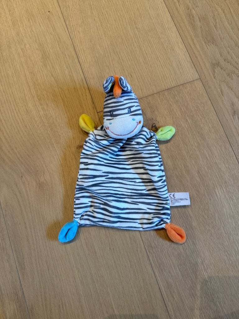 Doodoo knuffel zebra, Ophalen, Nieuw, Wasbaar, Nicotoy