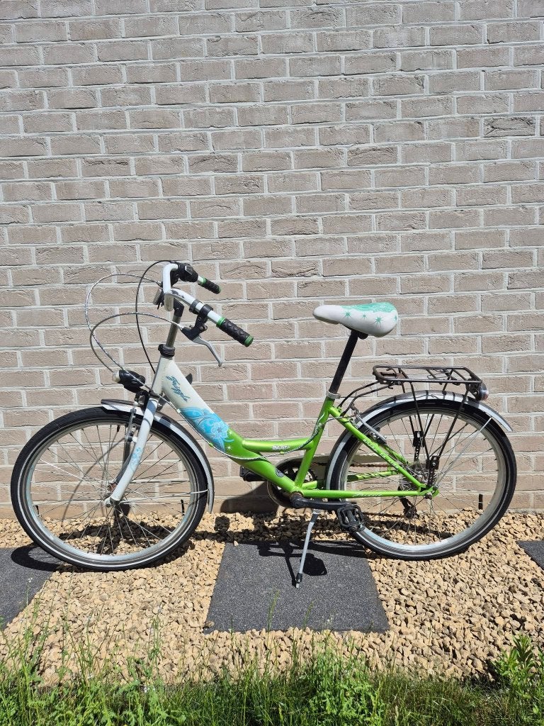 Meisjes fiets 8 tot 10 jaar. Af te halen in zichen/riemst, Fietsen en Brommers, Fietsen | Meisjes, Ophalen, Gebruikt