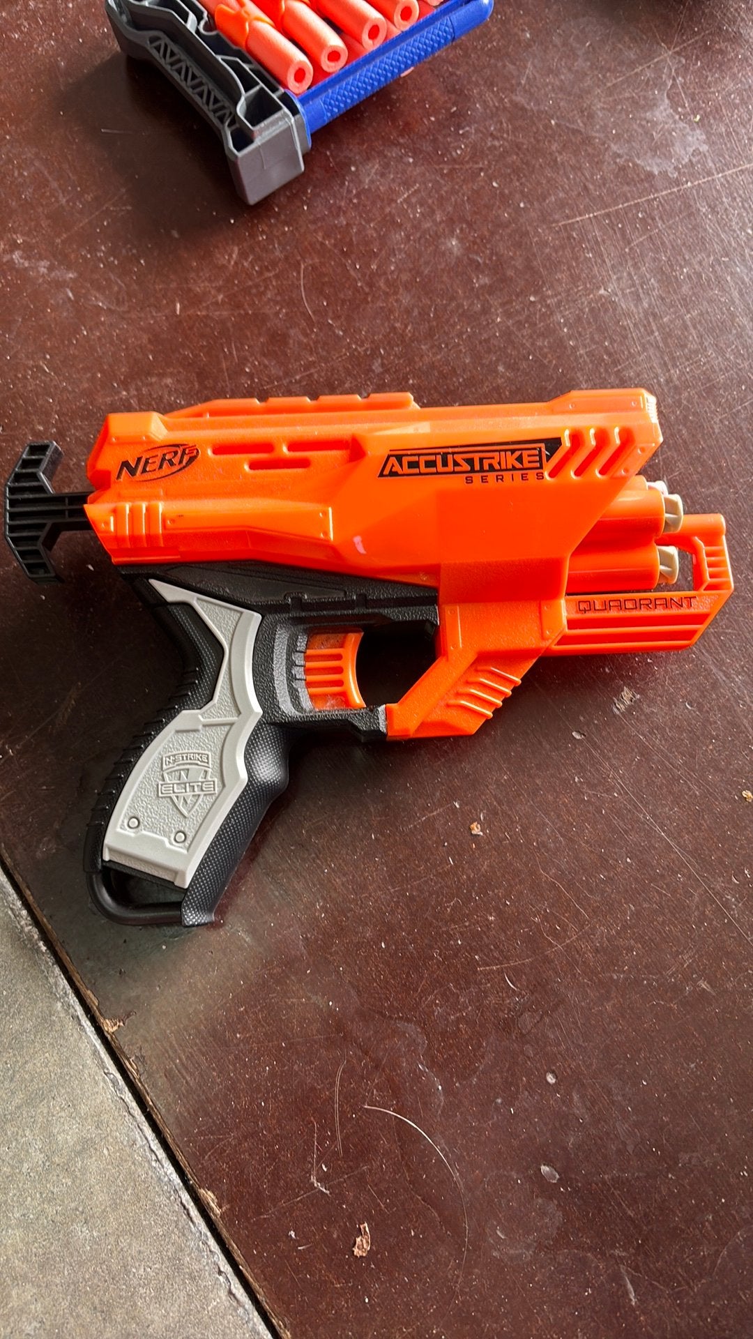 Nerf quadrant, Ophalen, Gebruikt