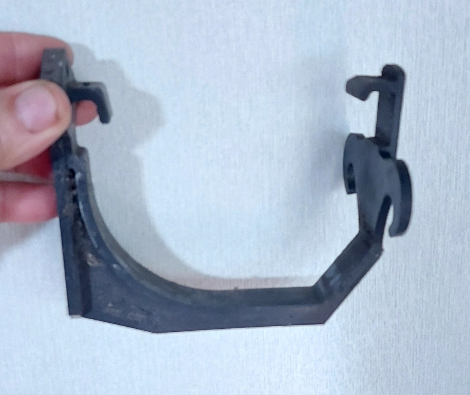 dakgoot haken, Doe-het-zelf en Bouw, Ophalen, Gebruikt, Zwart, Kunststof