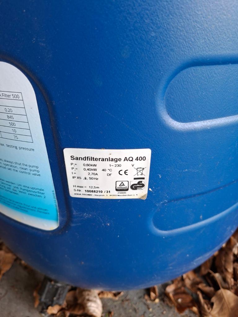 Zandfilter, Tuin en Terras, Zwembad-toebehoren, Ophalen, Filter