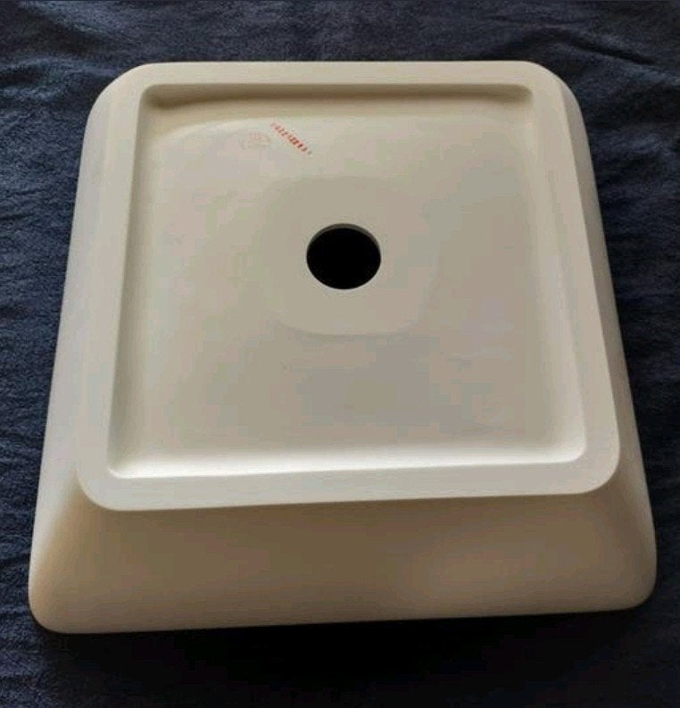 Wit matte composiet spoelbak, Ophalen