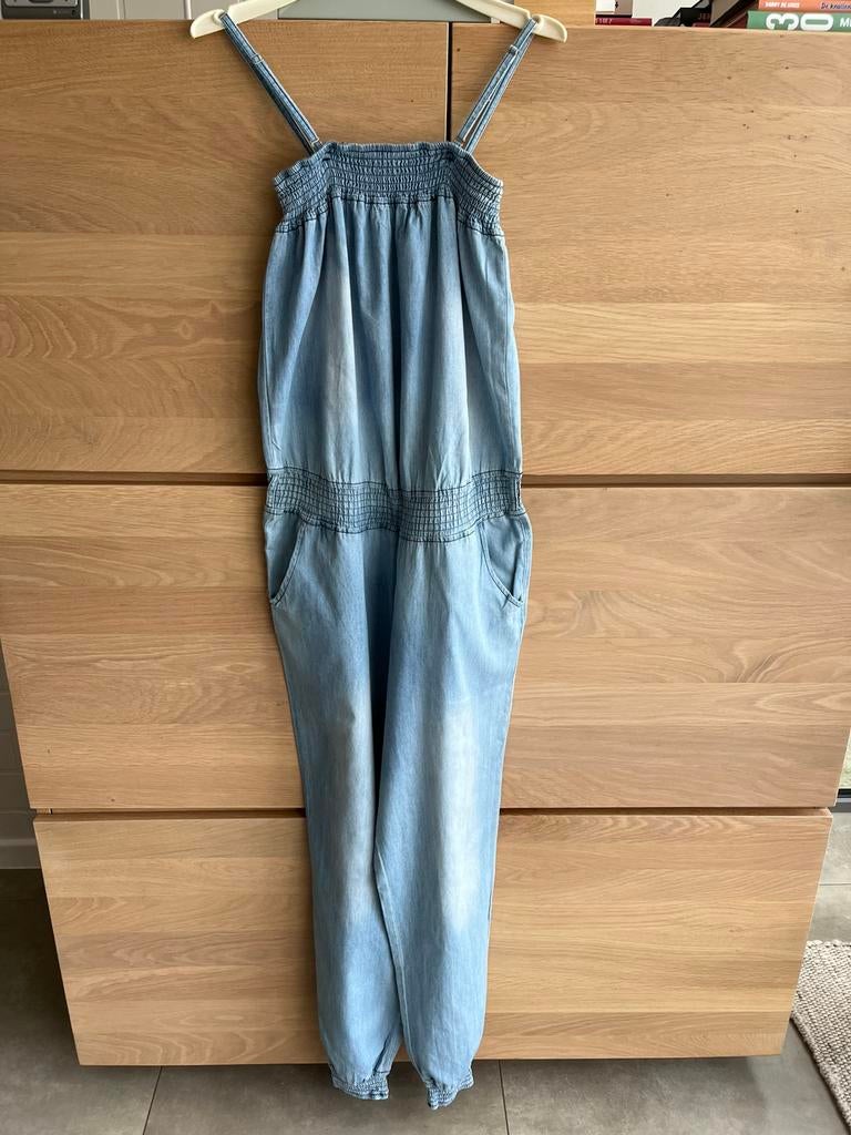 Mouwloze jumpsuit/salopette LOLA & LIZA, Kleding | Dames, Ophalen of Verzenden, Zo goed als nieuw, Maat 38/40 (M), Blauw