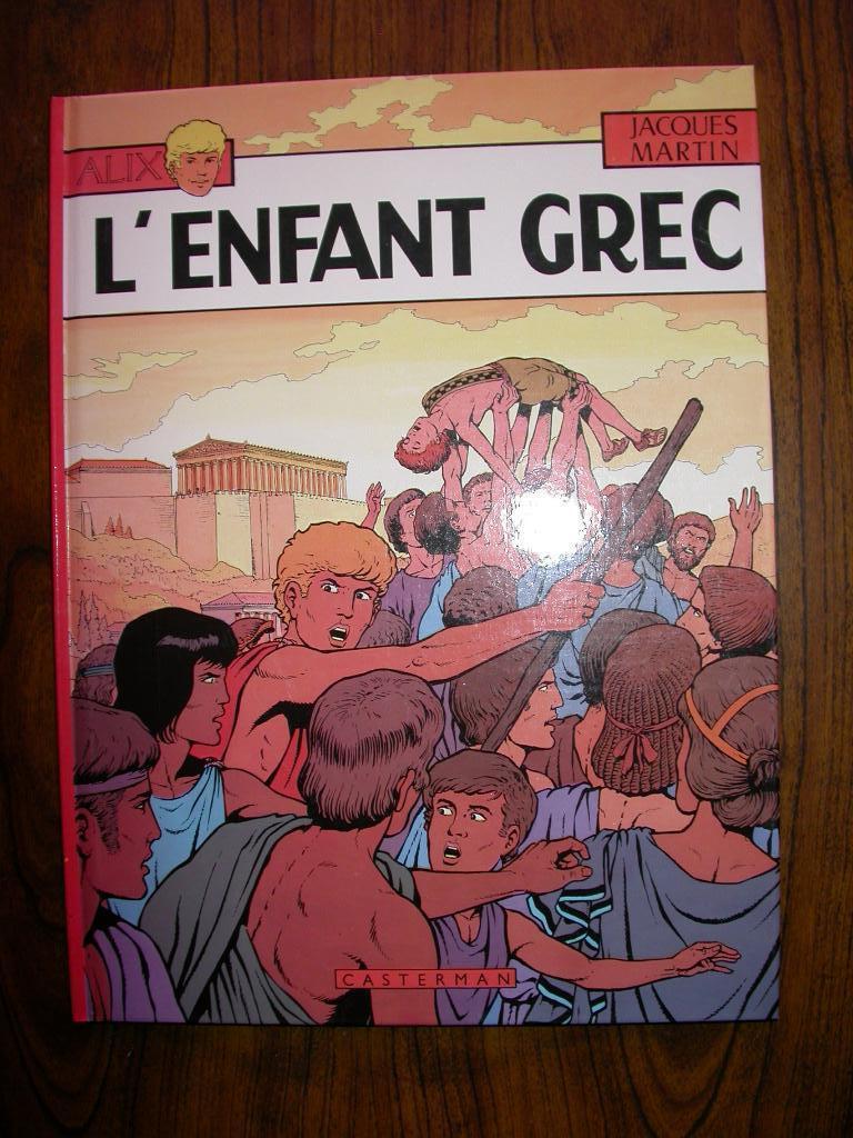 L'enfant grec, Enlèvement ou Envoi, Neuf, Jacques Martin