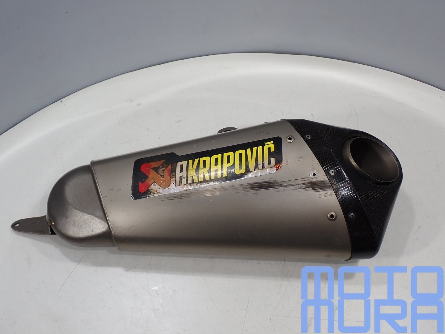 Akrapovic Corse demper voor de Ducati Panigale 1199 RS 2012, Motoren, Gebruikt, -, -, Ophalen of Verzenden