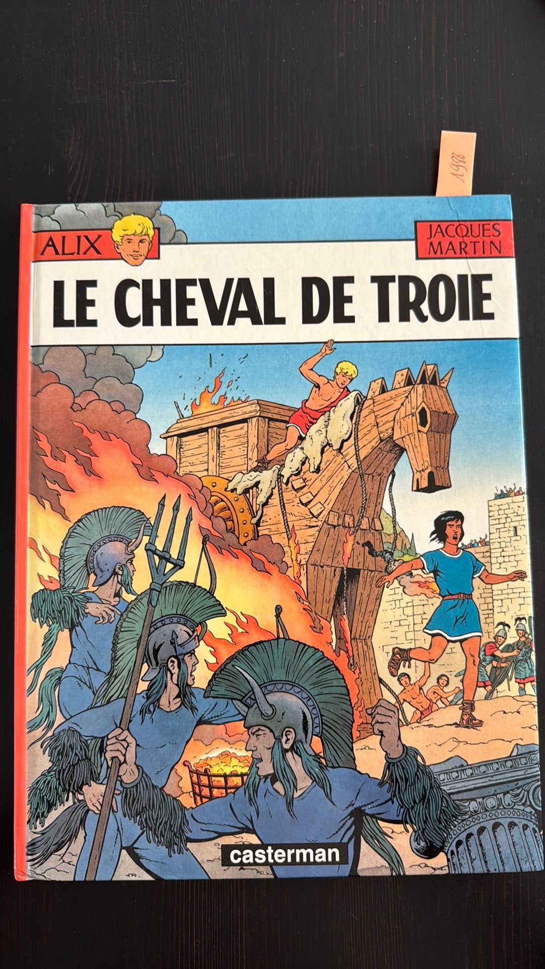 Alix - le cheval de troie - 1988, Livres, BD, Enlèvement ou Envoi, Comme neuf