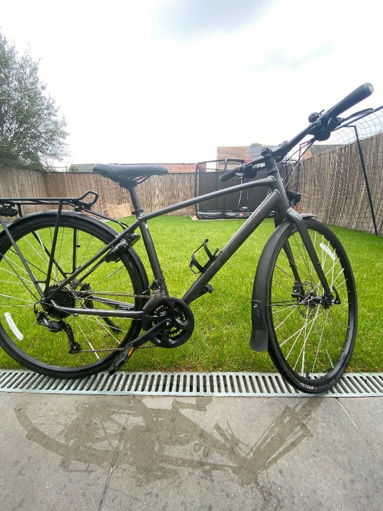 Fiets - TREK FXII EQ, Versnellingen, 49 tot 53 cm, Zo goed als nieuw, Schijfrem