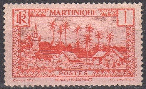 Martinique - Dorp Basse Pointe (1933), Enlèvement ou Envoi, Non oblitéré